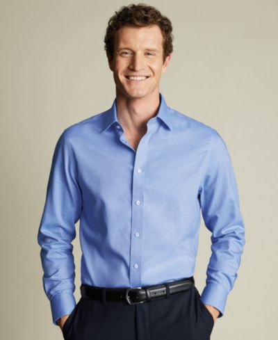 Мужская классическая рубашка Charles Tyrwhitt с воротником