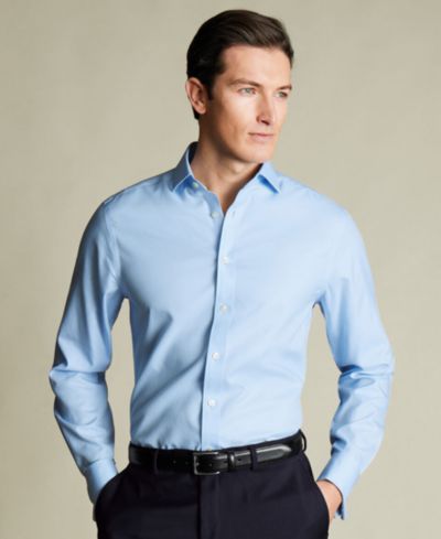 Мужская рубашка Charles Tyrwhitt Slim-Fit из твиля