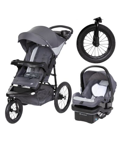 Baby Trend Expedition Zero Flat Jogger Travel System с LED Lights