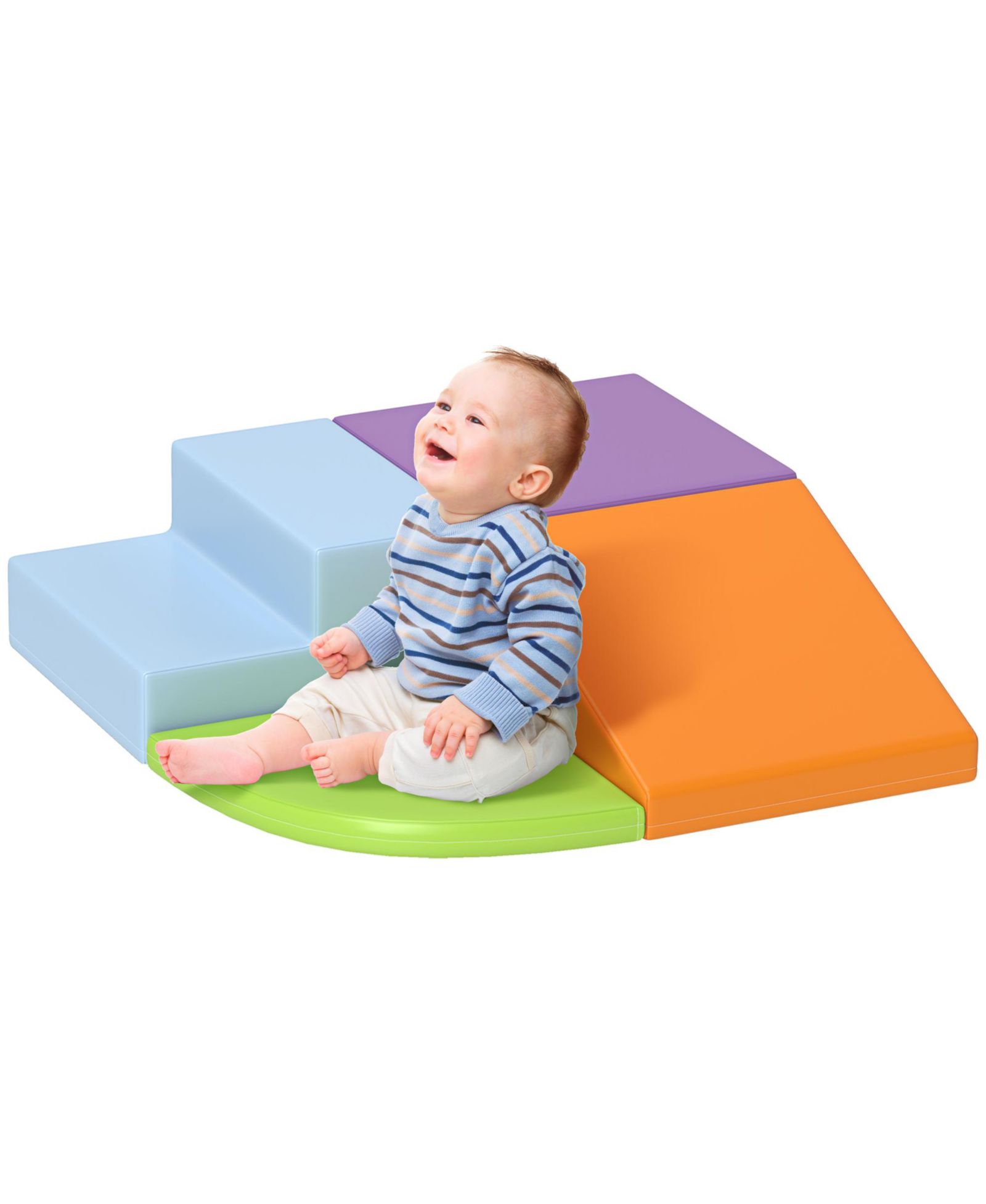 Детский игровой набор Qaba 4-Piece Crawl and Climb Activity, Assorted