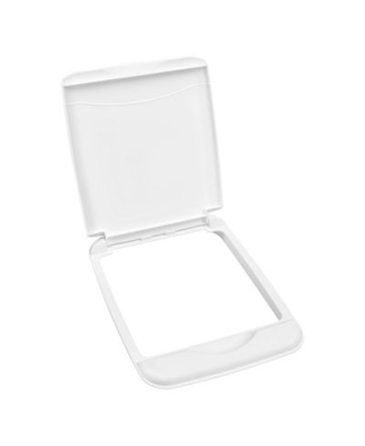 Крышка для мусорного ведра Rev-A-Shelf 35 qt. White