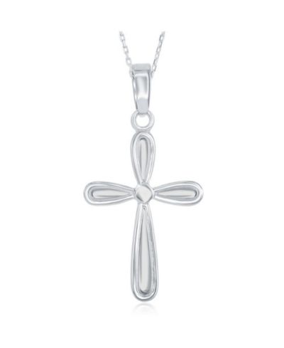 Simona Sterling Silver Small Cross Pendant