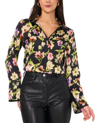 Женская блузка Vince Camuto Floral-Print