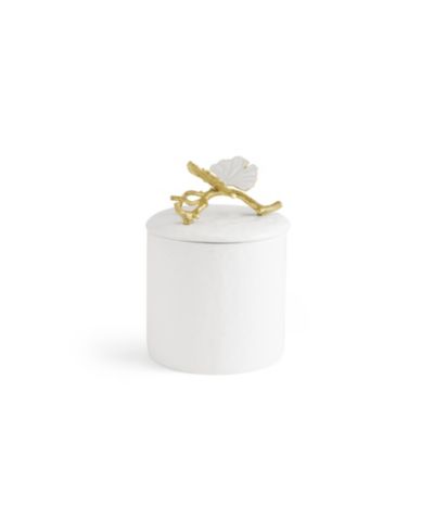 Фарфоровая банка Michael Aram Butterfly Ginkgo Gold Extra Small