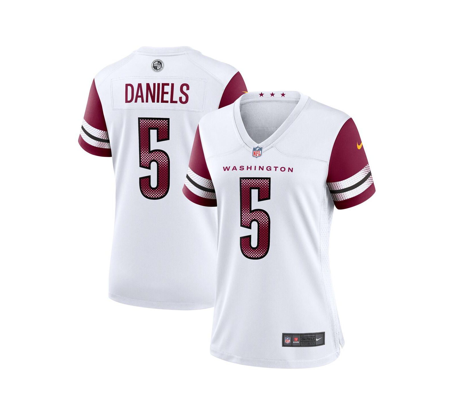 Nike Женский игровой джерси Jayden Daniels Washington Commanders