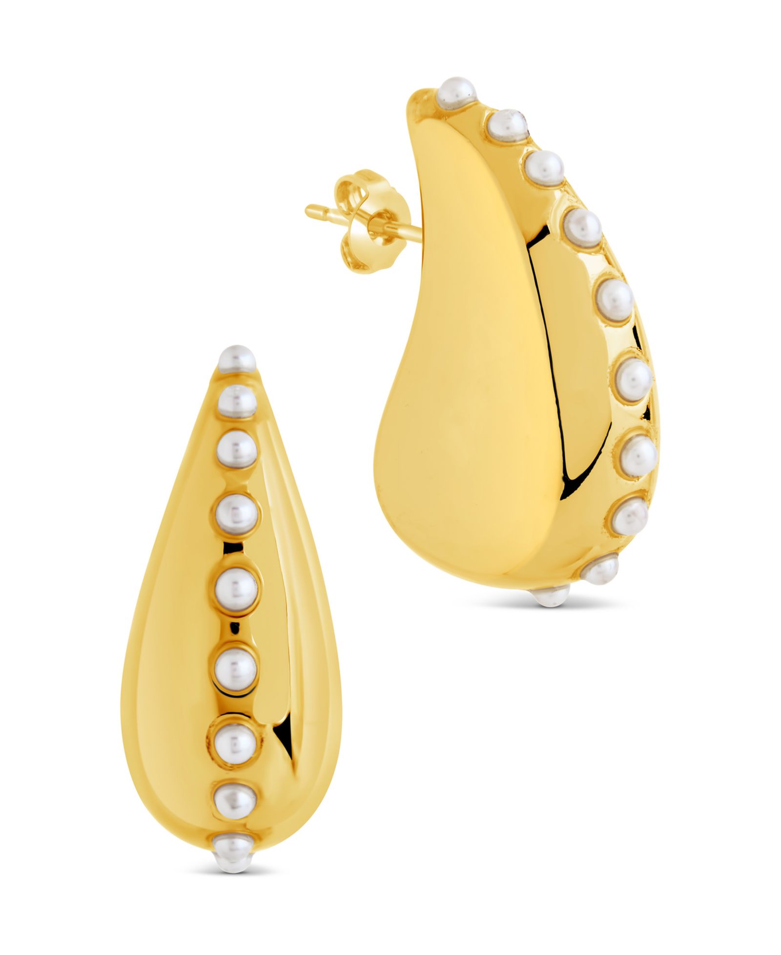 Серьги Sterling Forever Raze Mother of Pearl Studded Drop