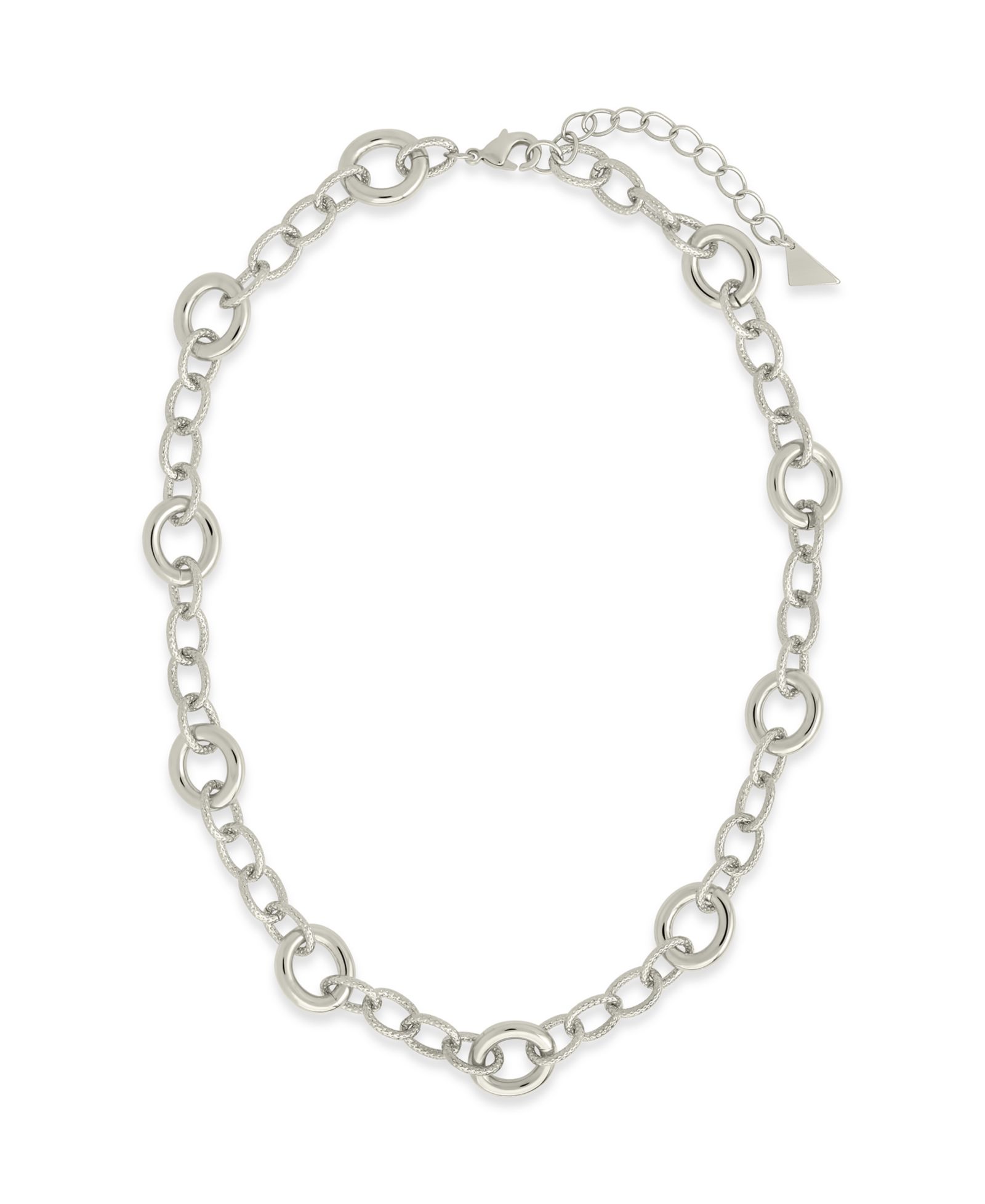 Ожерелье Sterling Forever Carter Round Statement Link Necklace