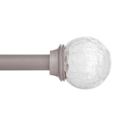 Декоративный карниз Kenney Walden 5/8-Inch с наконечниками Crackled Ball