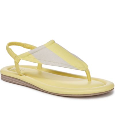 Franco Sarto Women's Jocelyn Open Toe Thong Slingback Sandals