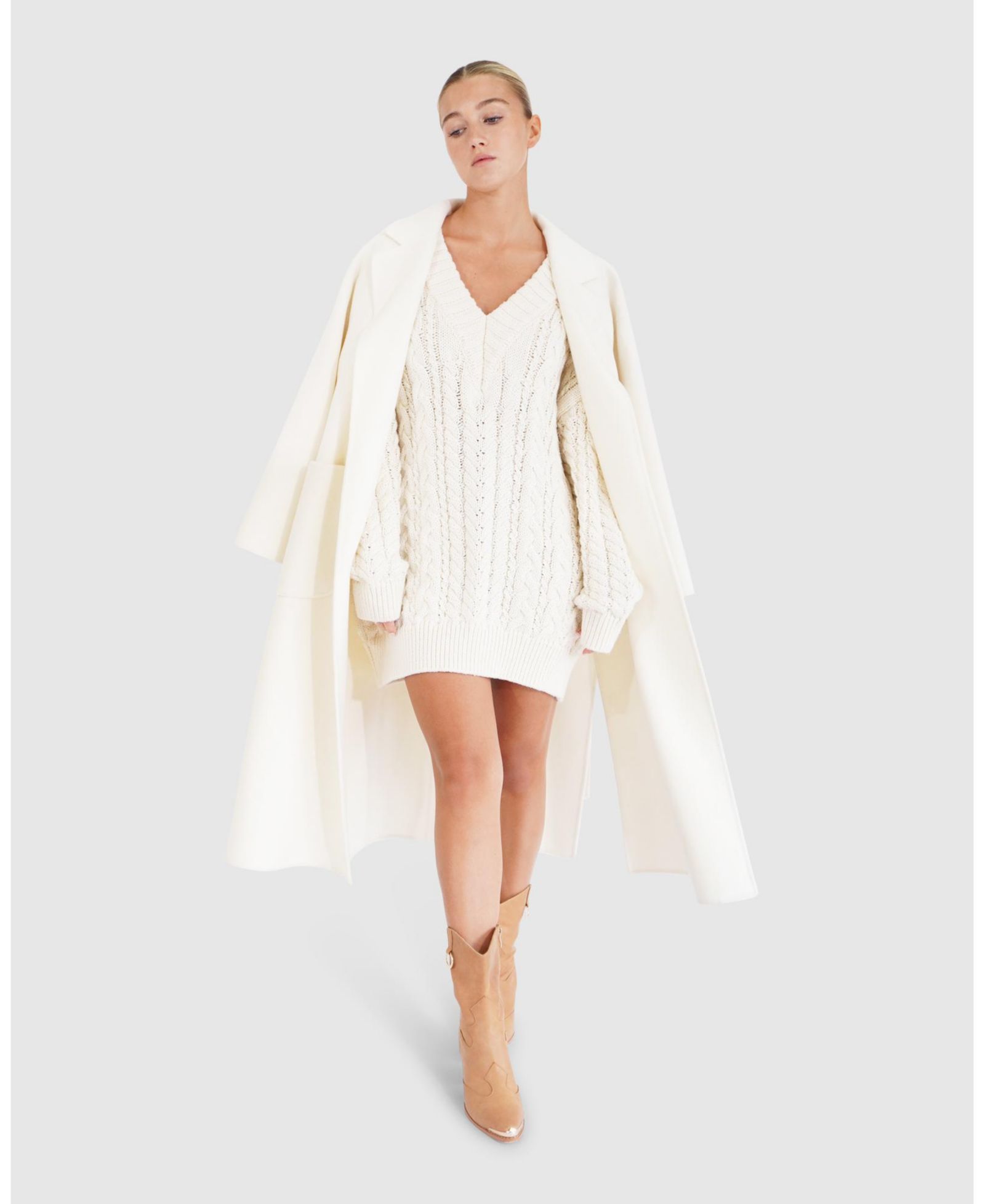Belle & Bloom Women's Still The One Chunky Oversize Knit