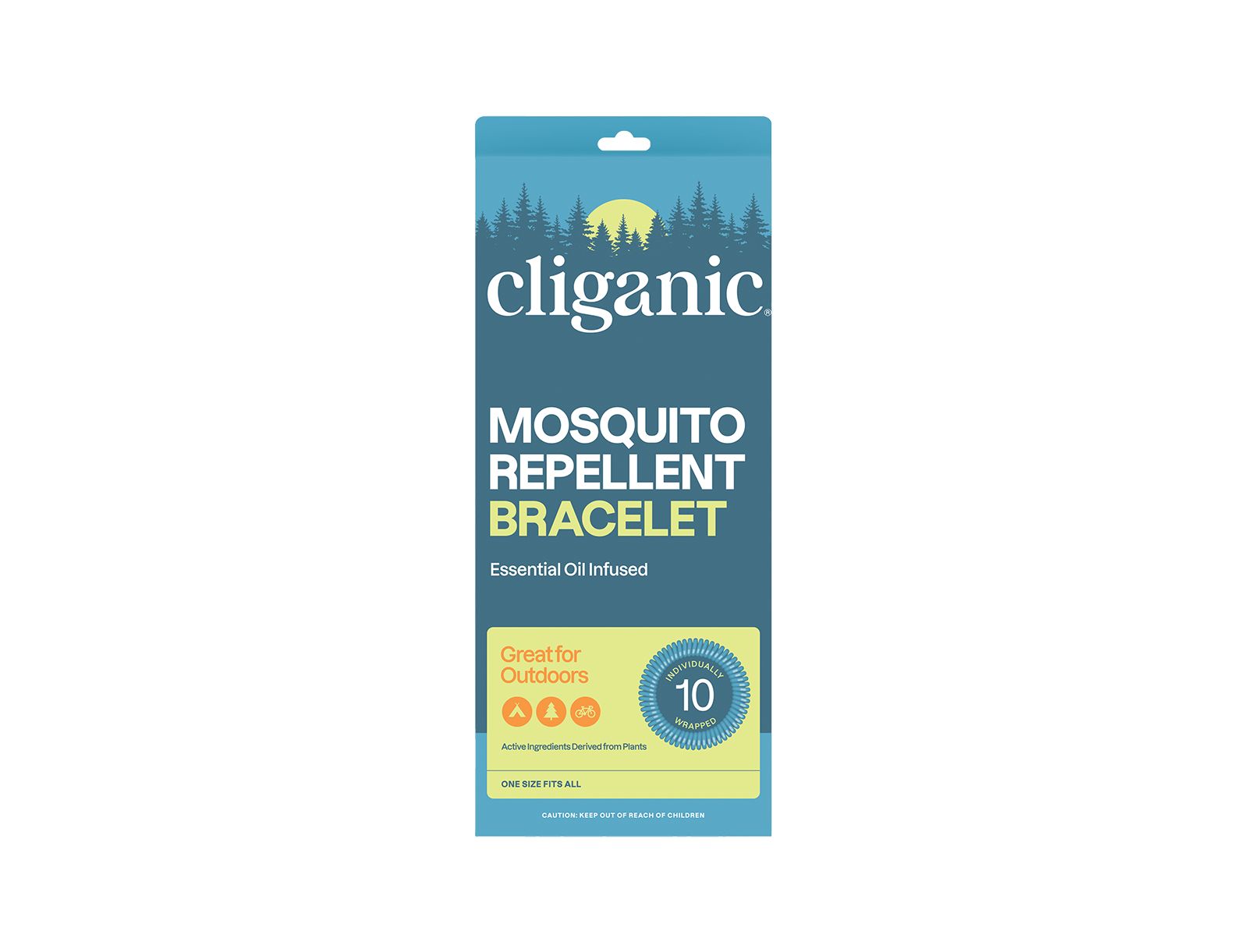 Браслеты-репелленты от комаров - Elastic - 1 Pack | 10 Count