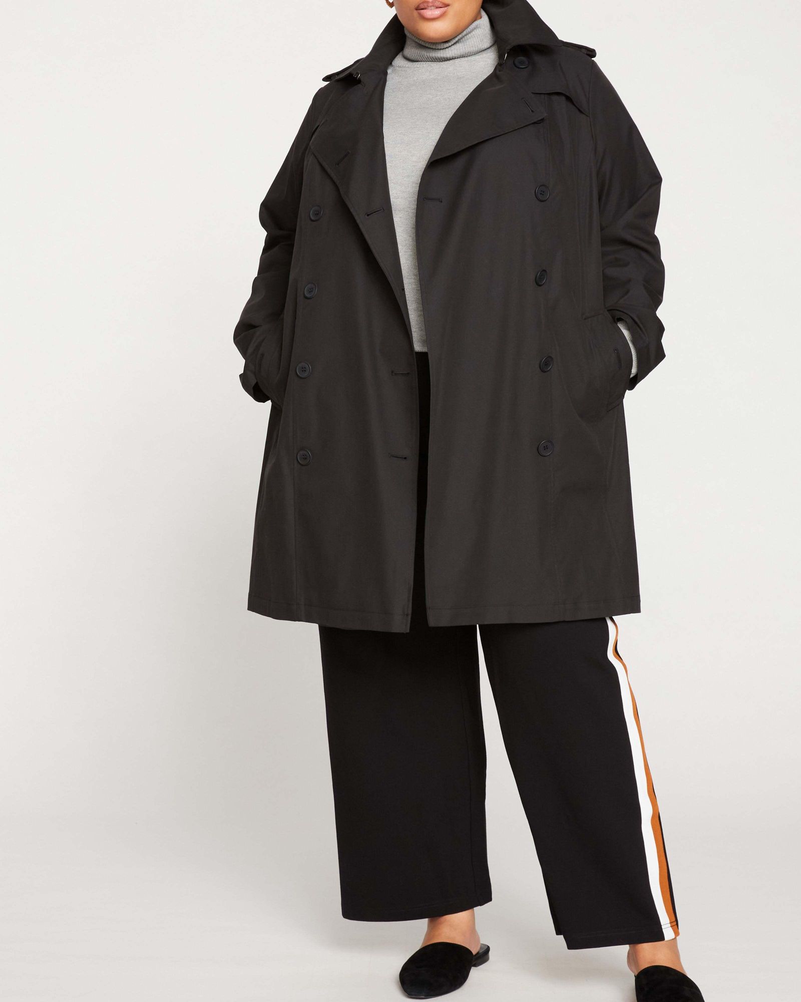 Женский тренч Universal Standard Plus Size Derjon