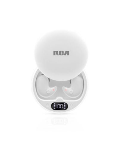 Rca Wave-80 True Wireless Hi-Res Audio 20-Hour Playtime Earbuds