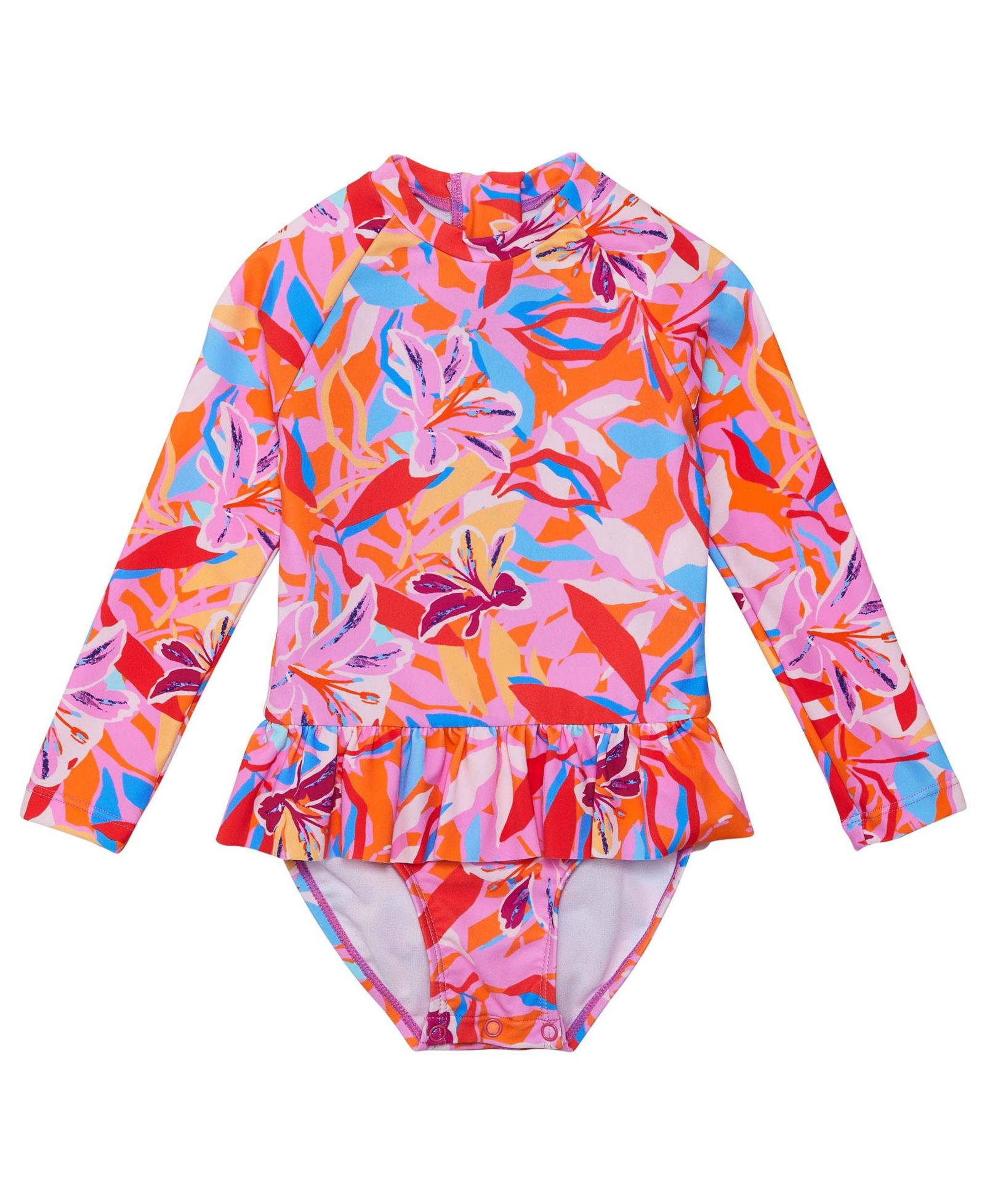 Юбка-шорты Snapper Rock Baby Girls Blooming Sunset Sustainable LS