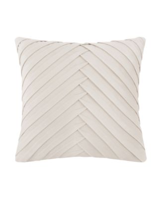 Декоративная бархатная подушка Rose Tree Audrey Pleated, 20" x 20"