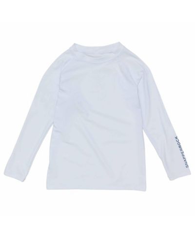 Мужской рашгард Snapper Rock White LS для детей