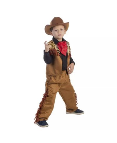 Wild Western Cowboy Costume Set - Toddlers Boys & Girls