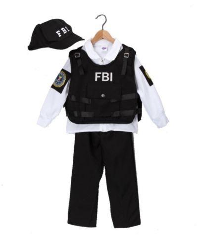 Dress Up America набор костюма агента ФБР для малышей