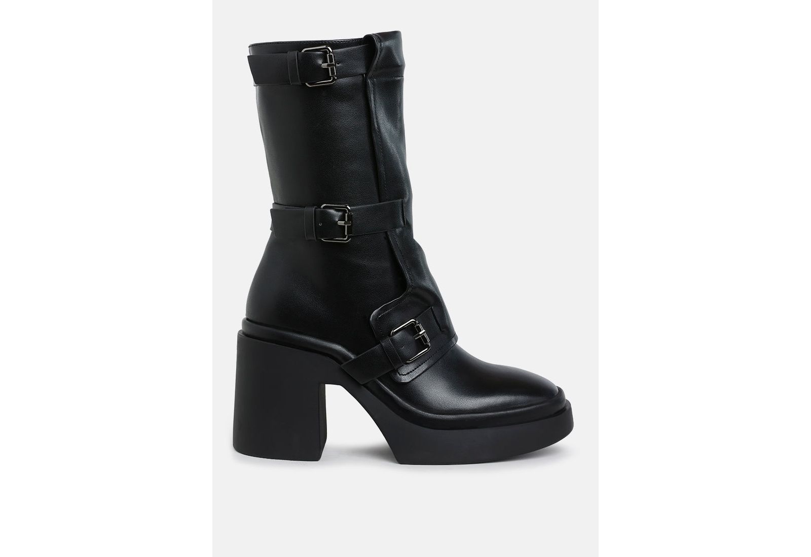 London Rag Женский Syrah Chunky Biker Boots