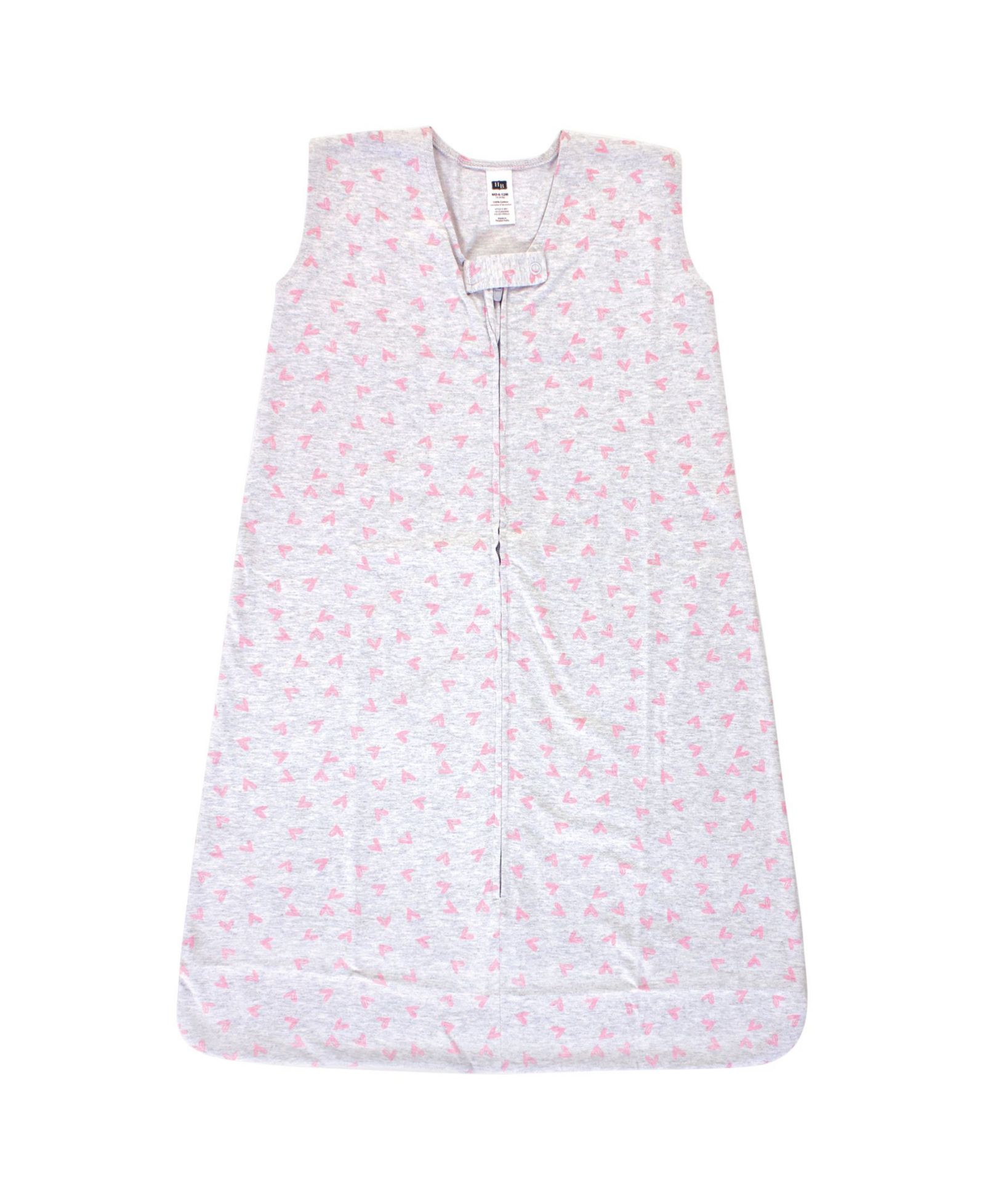 Hudson Baby Cotton Sleeveless Nighttime Wrap for Cozy Sleep