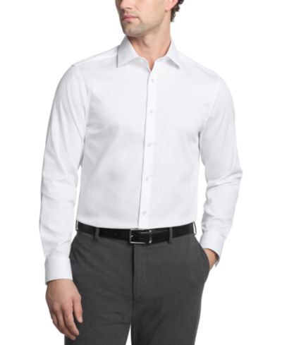 Calvin Klein Men's Performance Wrinkle Free Stretch Shirt, Slim Fit