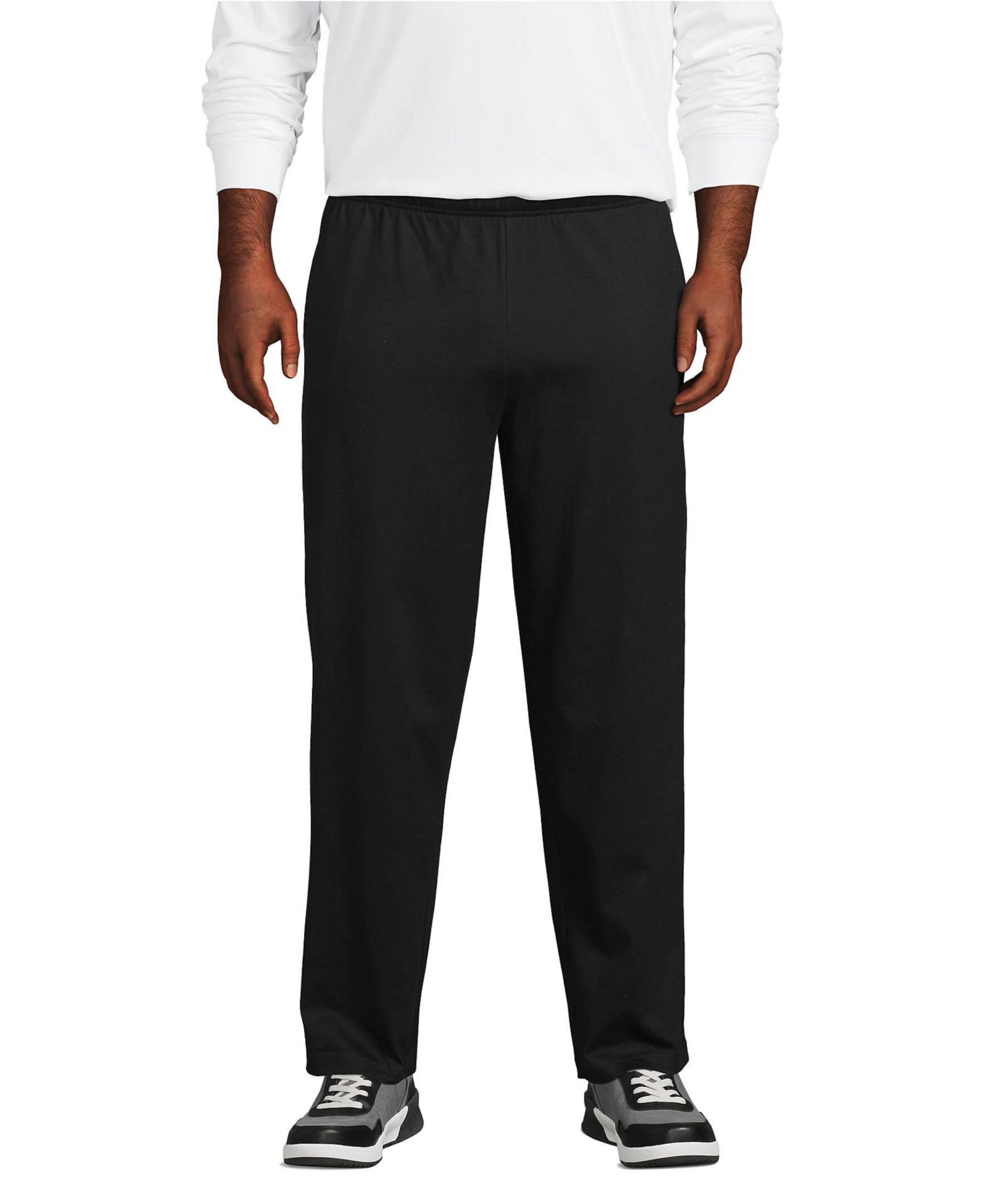 Lands' End Мужские брюки из трикотажа Jersey