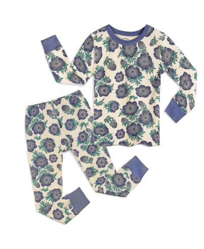 Mightly Toddler Fair Trade 100% Cotton Tight Fit Pajamas, 2-Piece Set