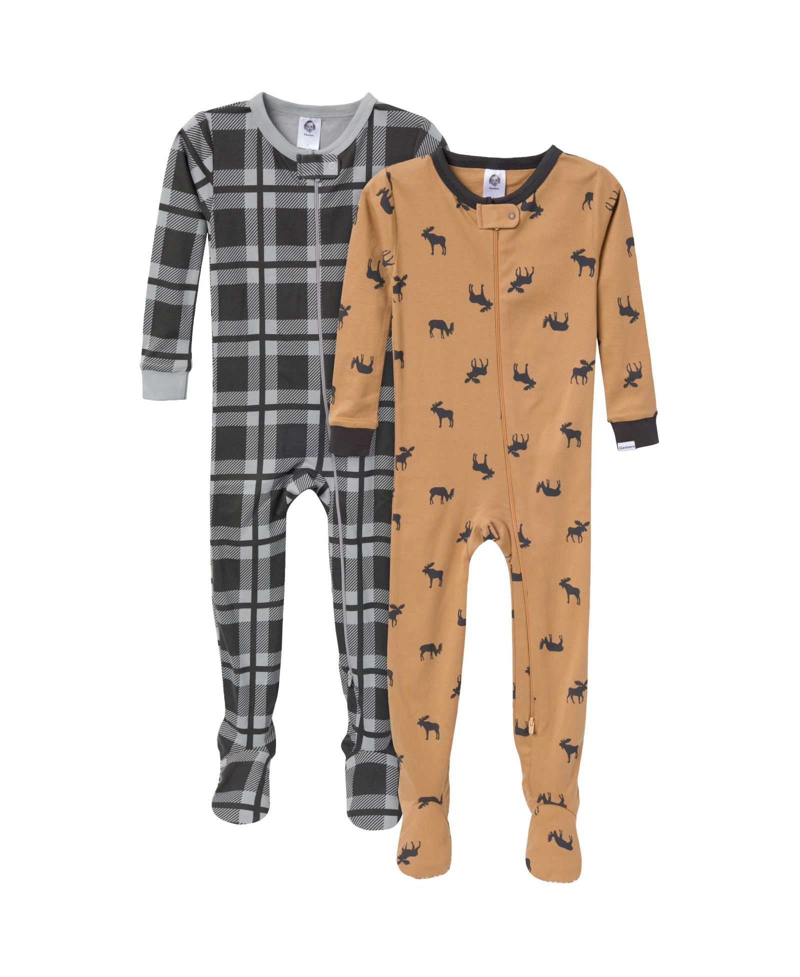 Детский Gerber комбинезон Snug Fit, 2 шт., Moose