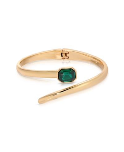 Браслет ETTIKA Emerald Deco Wrap Cuff