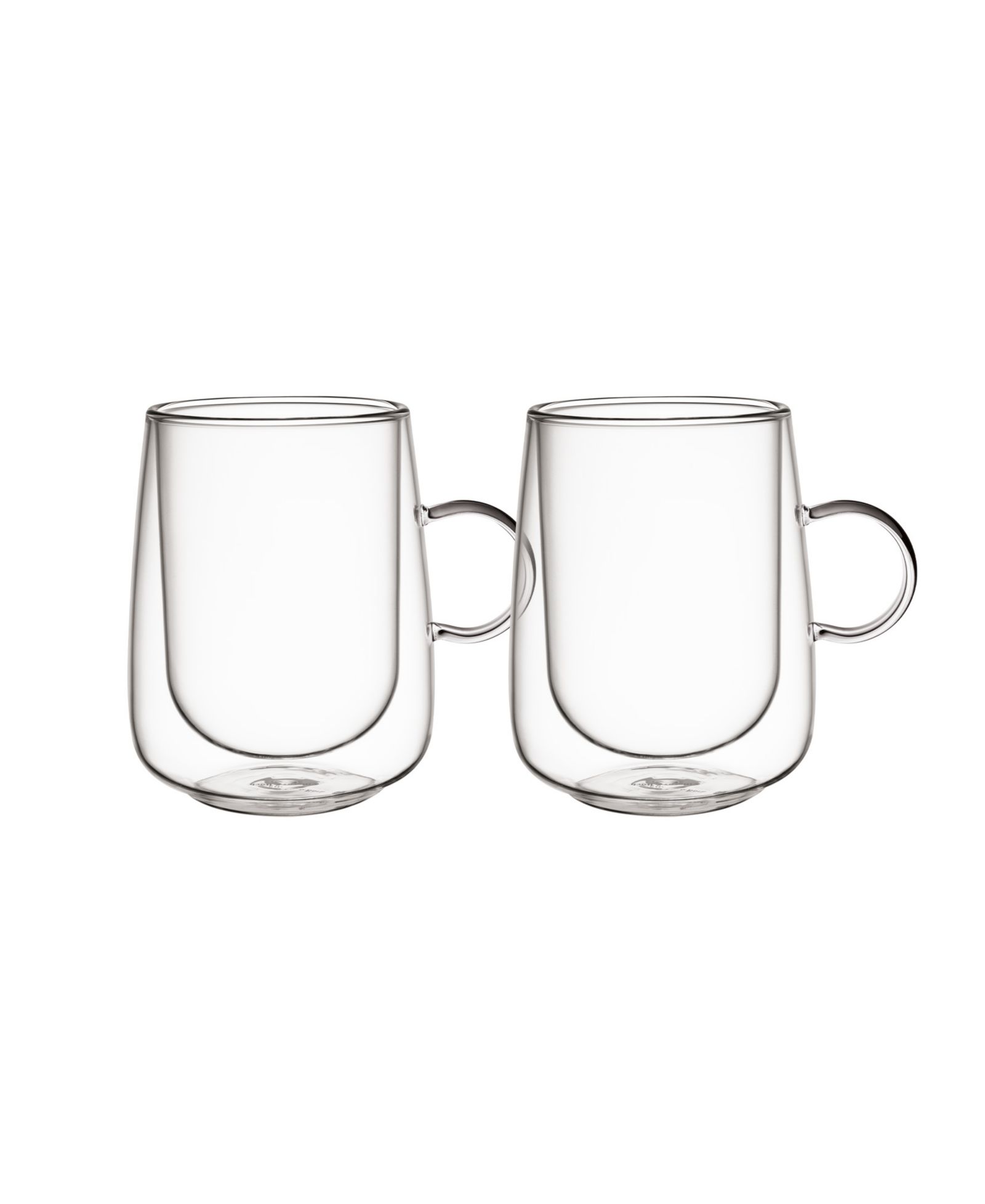 Villeroy & Boch Artesano Hot Cold Beverages Small Insulated Latte Glass, Set of 2