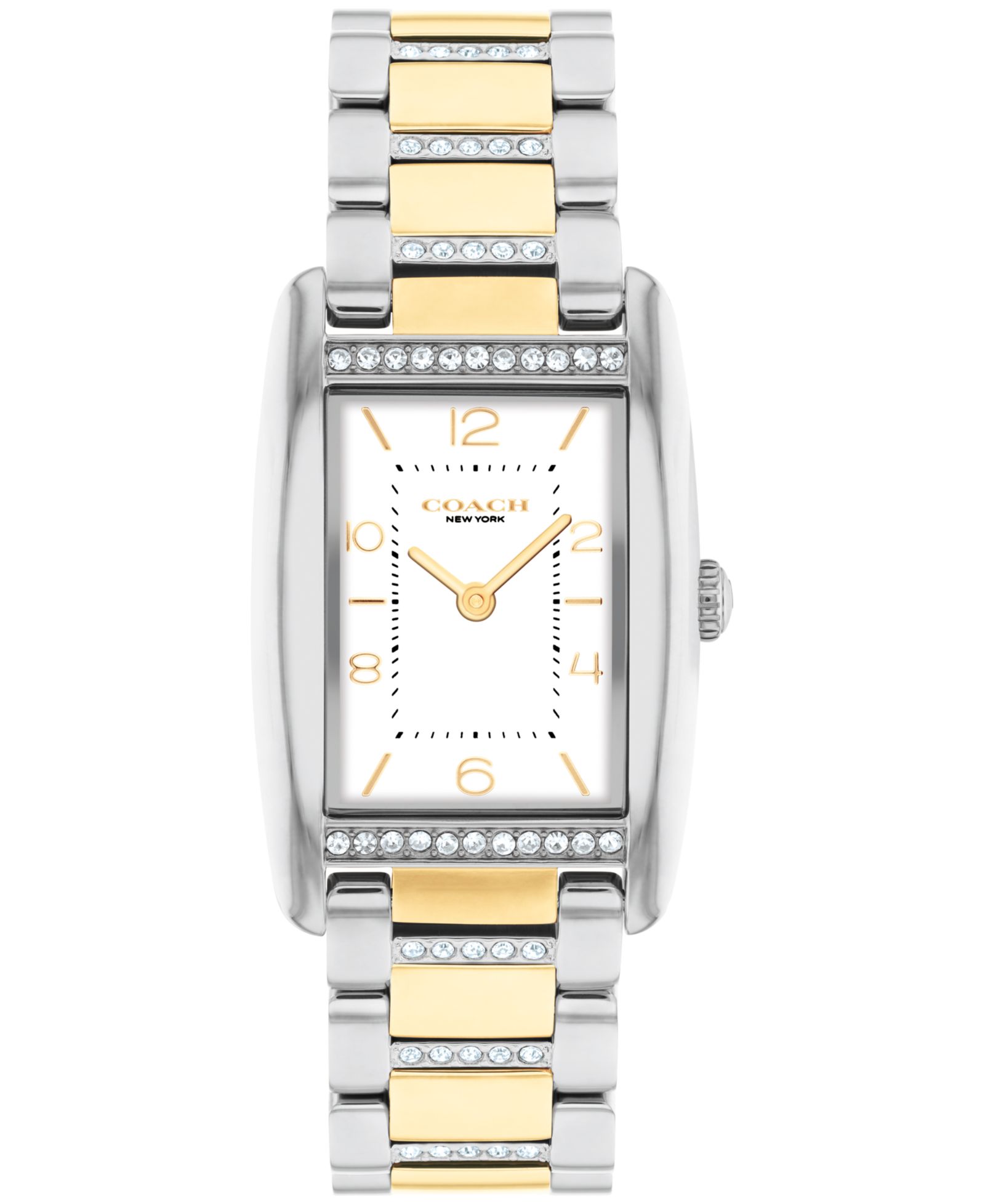 Женские наручные часы COACH Reese Two-Tone Stainless Steel, 24mm x 35mm