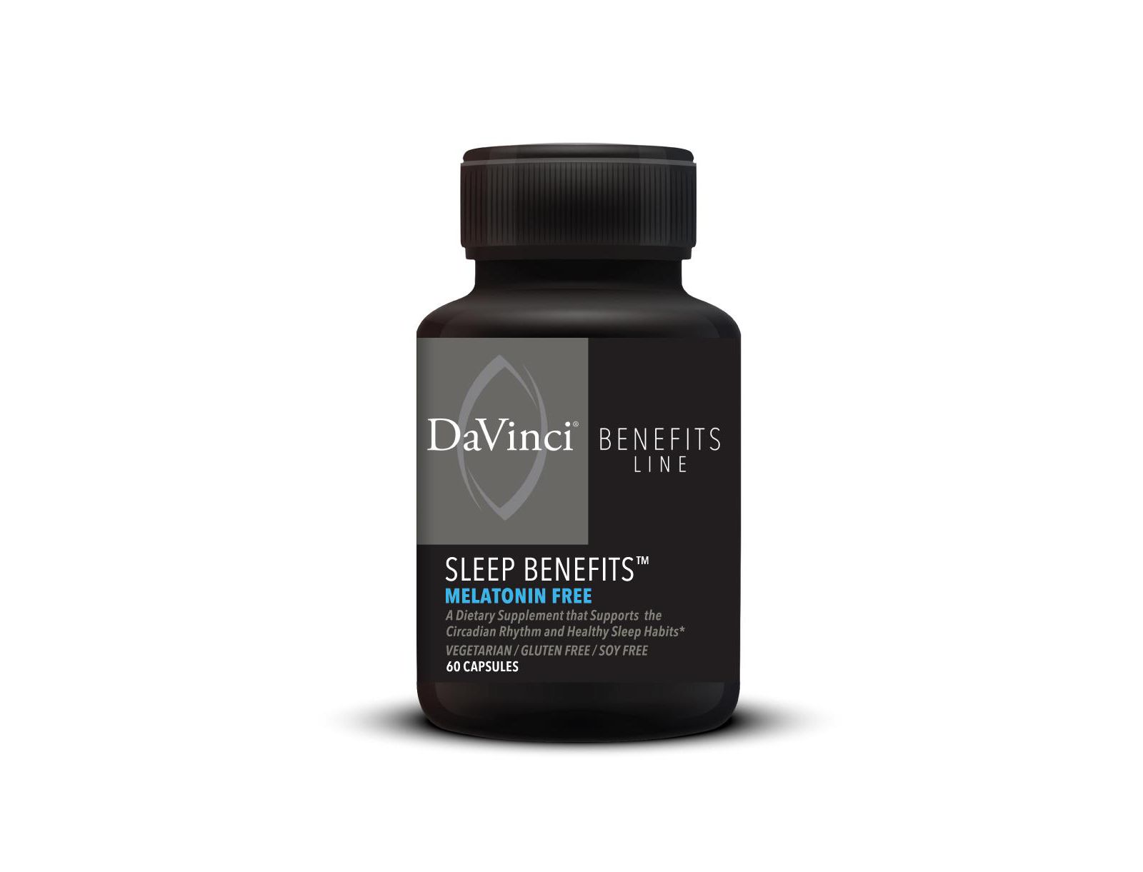 DaVinci Sleep Benefits - Melatonin Free, 60 Capsules