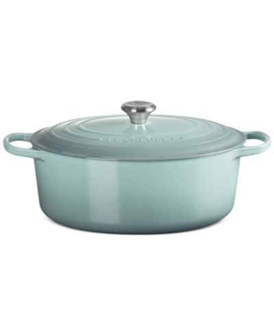 Le Creuset Signature эмалированная чугунная кастрюля, 8-Qt, овальная