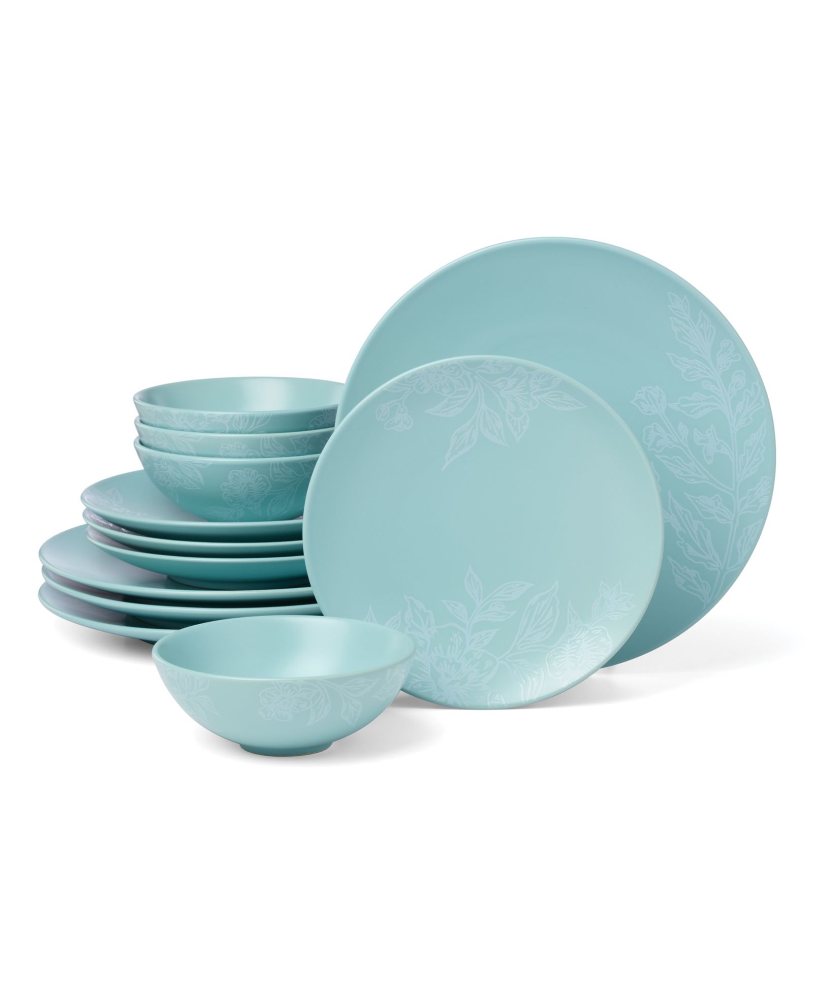 Oneida Roseto 12 Pc. Dinnerware Set, Service for 4