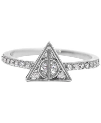 Girls Crew Harry Potter Deathly Hallows Crystal Ring