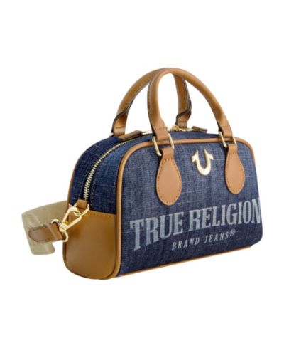 True Religion мини-сумка через плечо Denim Logo