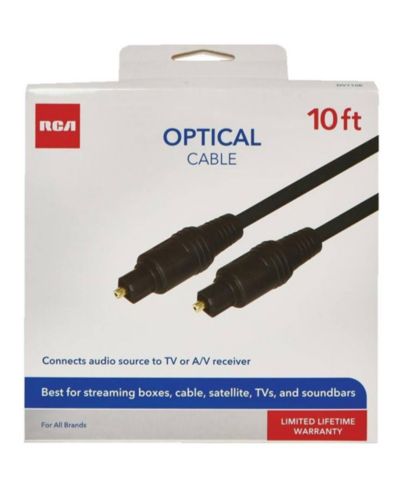 Оптический кабель RCA, 10 Ft.