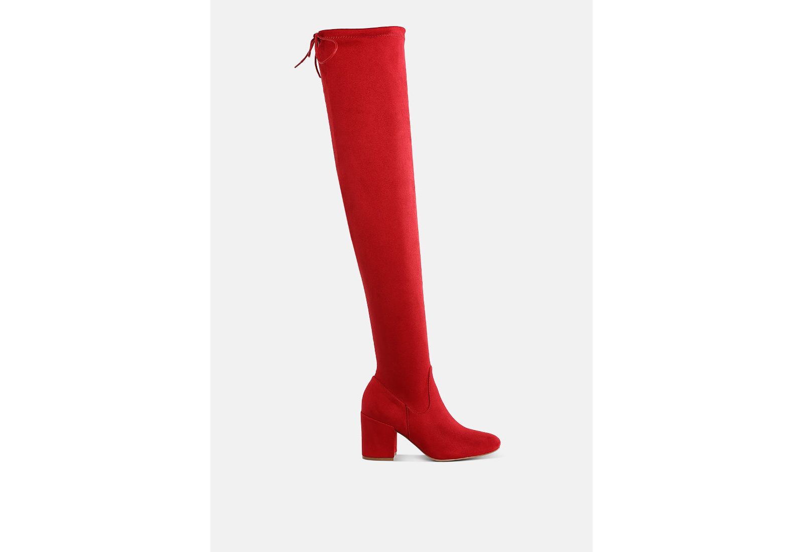 Женские сапоги London Rag Womens Liama Minimal Drawstring Detail Knee-High
