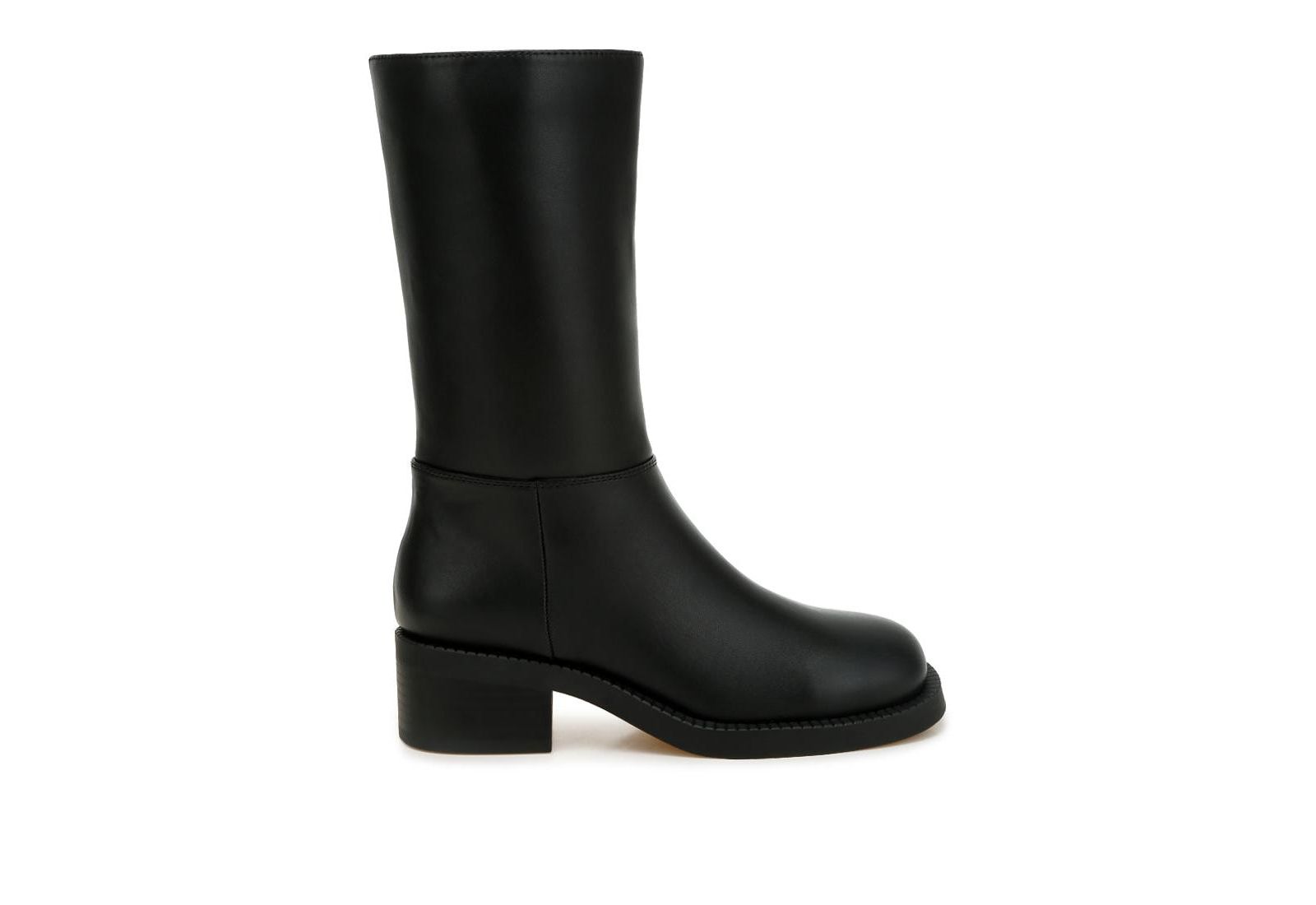 London Rag Womens Soora Block Heel Calf Boots