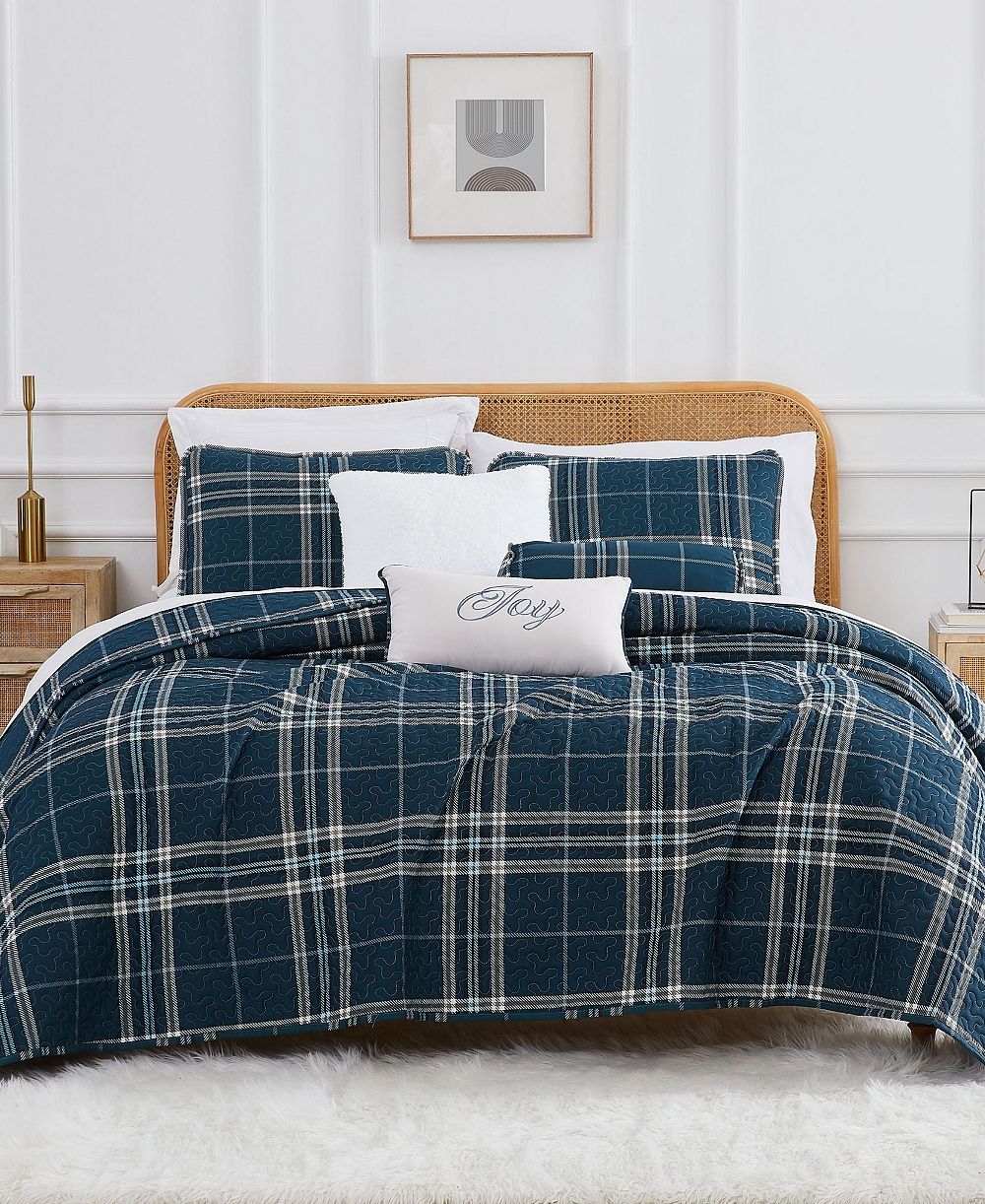 Комплект из 6 предметов Southshore Fine Linens Vilano Plaid, King/California King