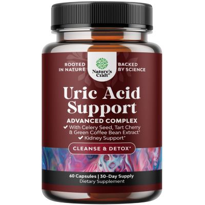 Nature's Craft добавка для борьбы с мочевой кислотой, 60 шт.