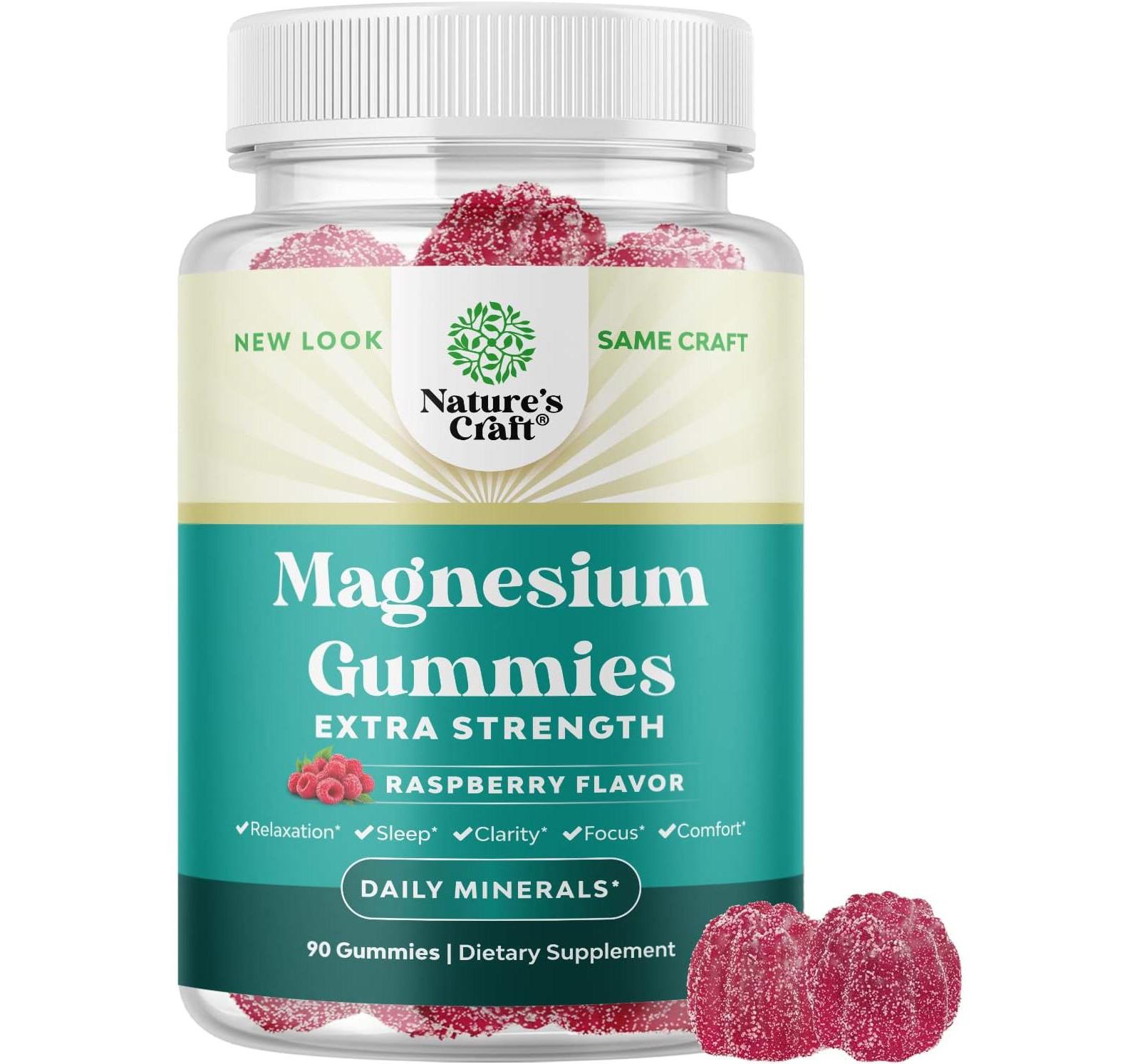 Желе магний Nature's Craft, Relaxing Magnesium Citrate, 90ct