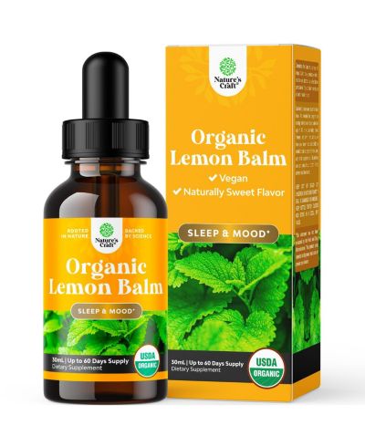 Настойка Nature's Craft Organic Lemon Balm 30mL