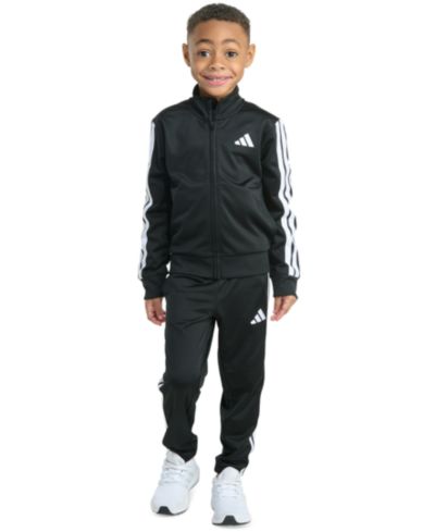 Комплект из спортивного верха и брюк adidas для малышей и маленьких мальчиков, 2 предмета
