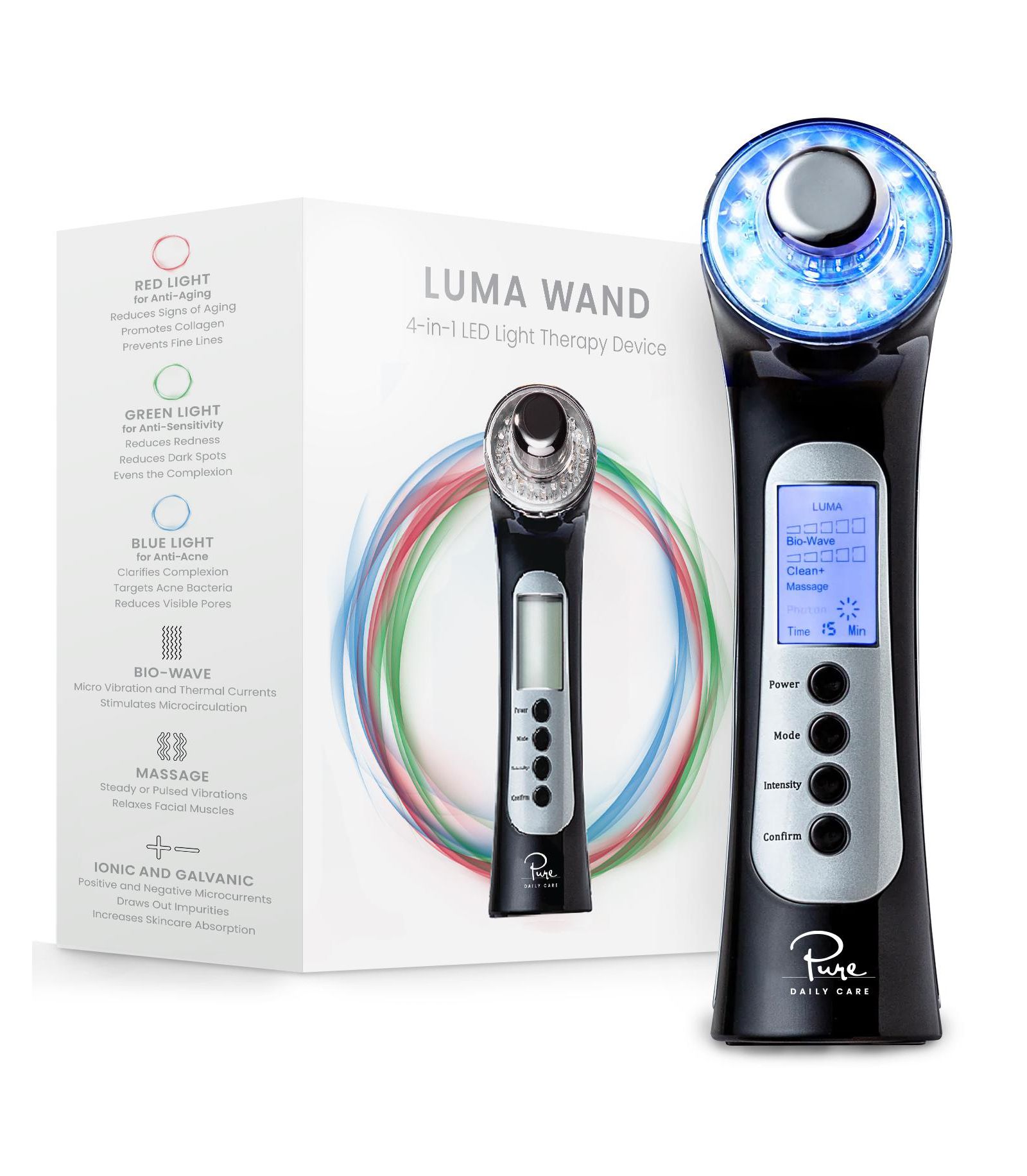 Сыворотка Pure Daily Care Luma Skin Therapy Wand - 4-in-1 для лица