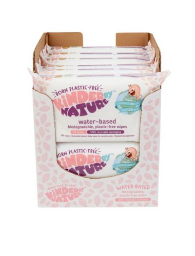 Детские влажные салфетки Kinder by Nature Water-Based - 672 шт