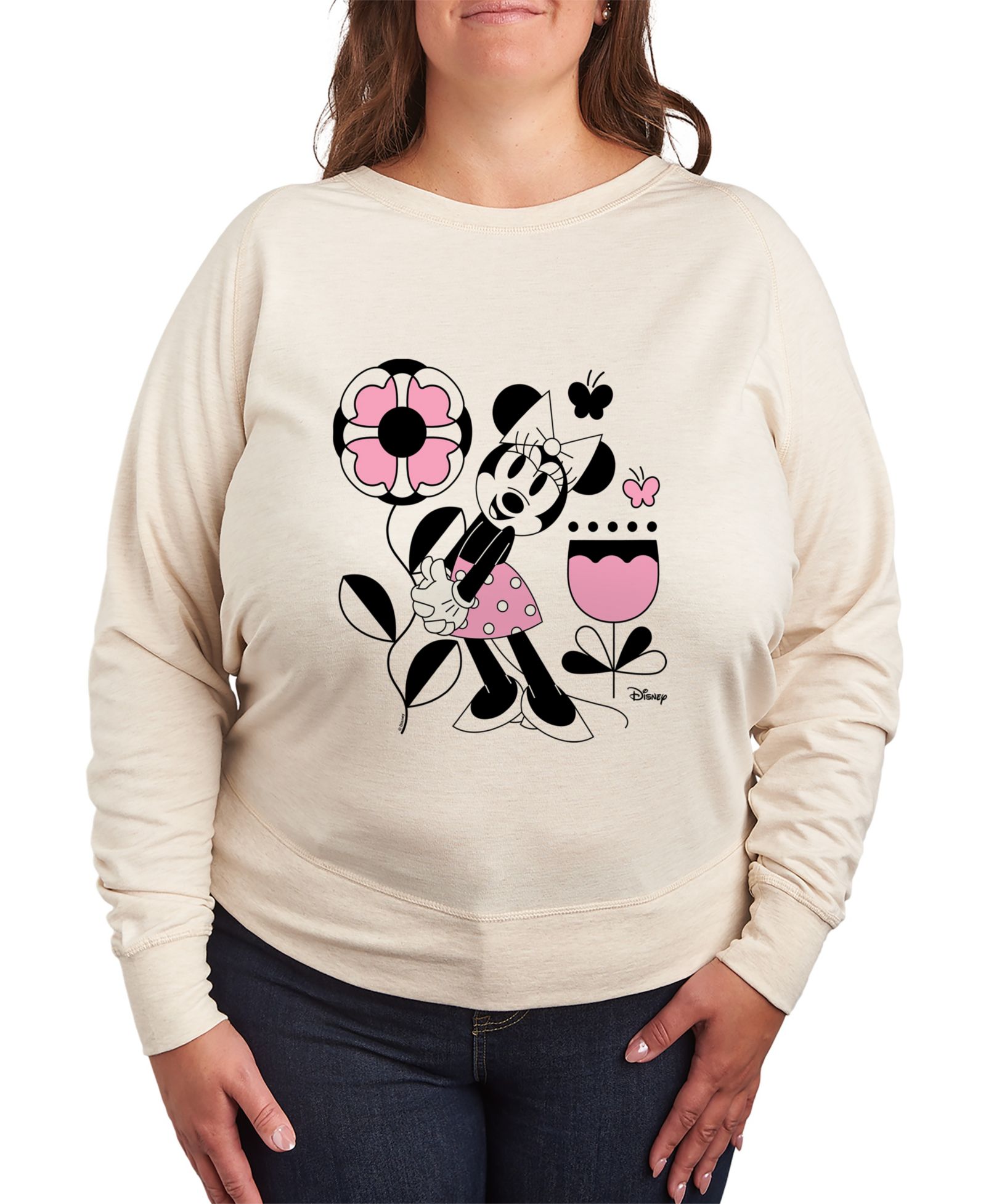 Hybrid Apparel Plus Size футболка с принтом Disney Minnie Mouse