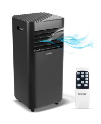 Портативный кондиционер SereneLife, 10000 BTU, режимы осушителя и вентилятора