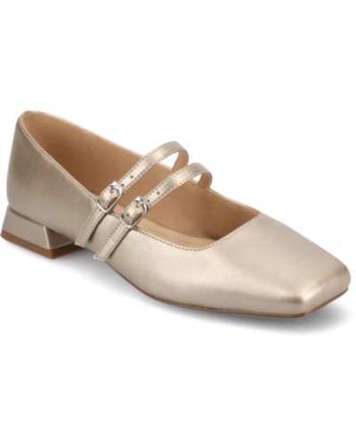 Journee Collection Женский Gredah Square Toe Double Strap Mary Jane Flats