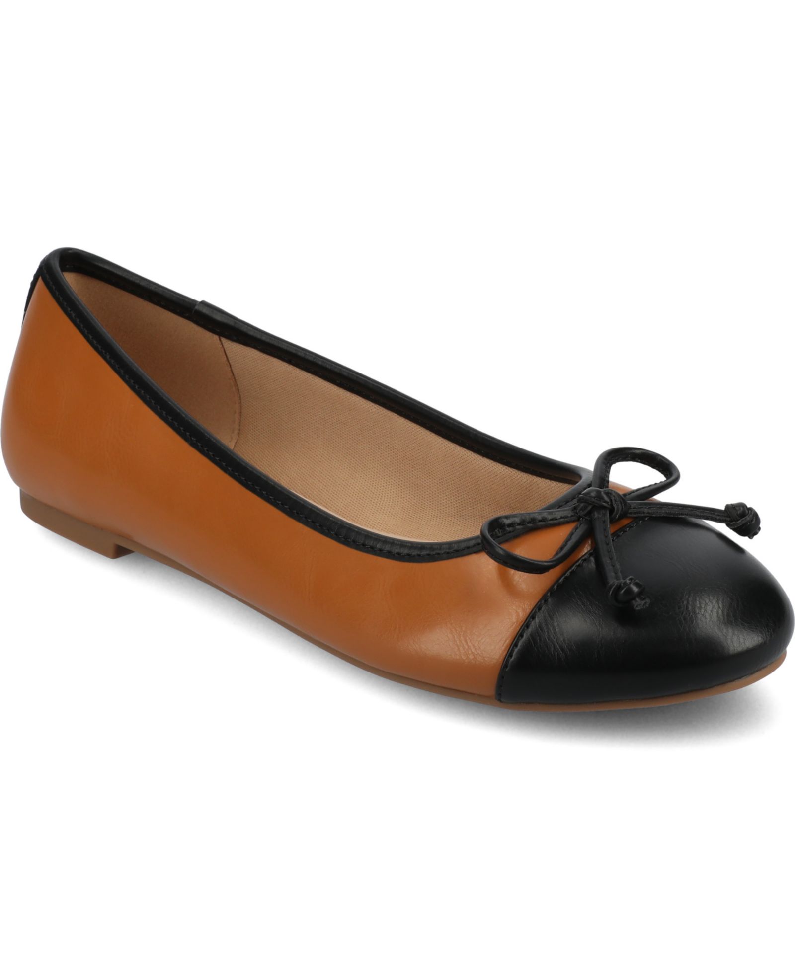 Journee Collection Женские балетки Kaiah Cap Toe